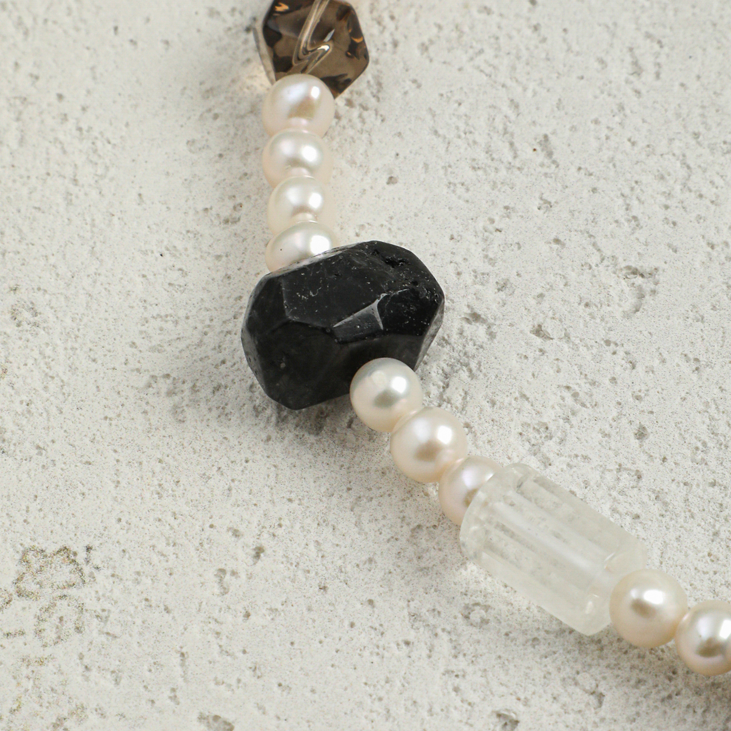 Original Design Multi-Gemstone Freshwater Pearl Necklace